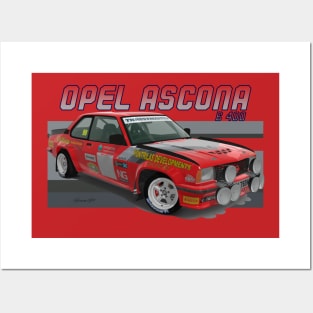 Opel Ascona B 400 Posters and Art